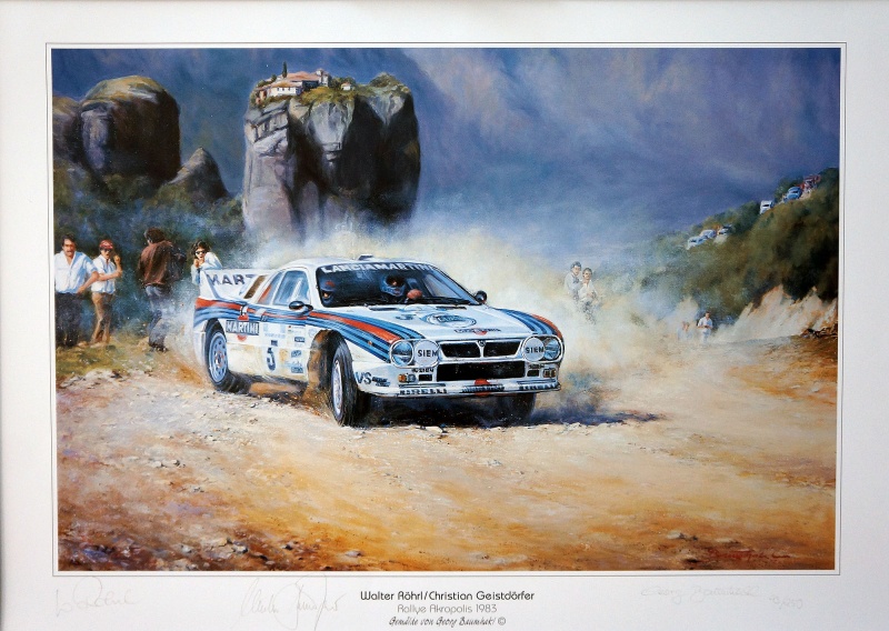 Lancia Rally 037, Martini Racing, Walter Röhrl - Christian Geistdörfer, Rallye Akropolis 1983