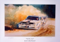 Audi Sport quattro E2 Pikes Peak Version, Walter Röhrl, Race To The Clouds 1987