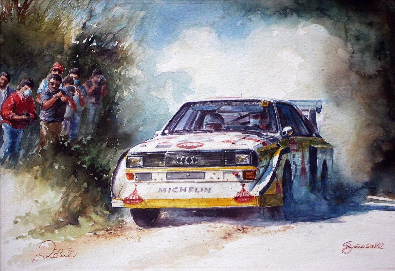 Audi Sport quattro E2, Rallye Sanremo 1985