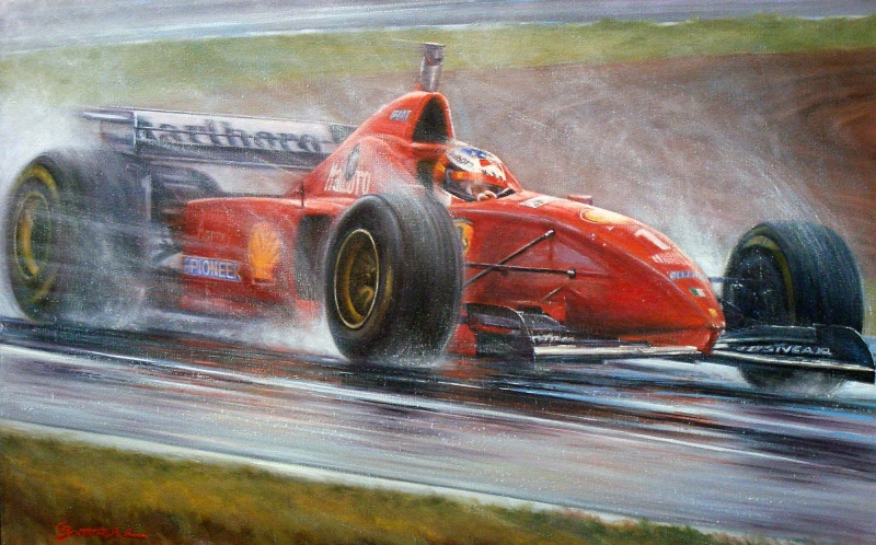 Michael Schumacher Barcelona 96