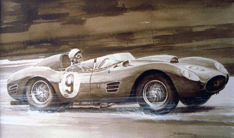 Jean Behra Ferrari Testa Rossa