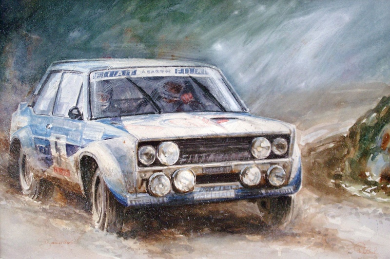 Fiat Abarth 131 rally 'Wreath Fiat' #5