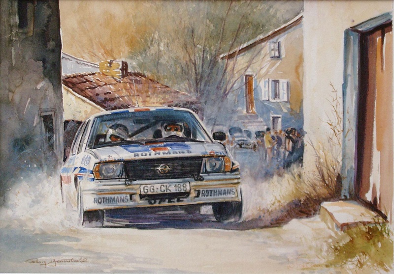 Röhrl/Geistdörfer. Rallye Monte Carlo 1982