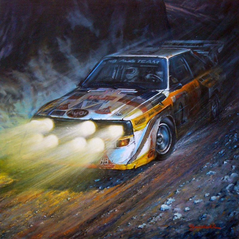Rallye Monte Carlo 1986, ′Nacht der langen Messer′ Röhrl/Geistdörfer