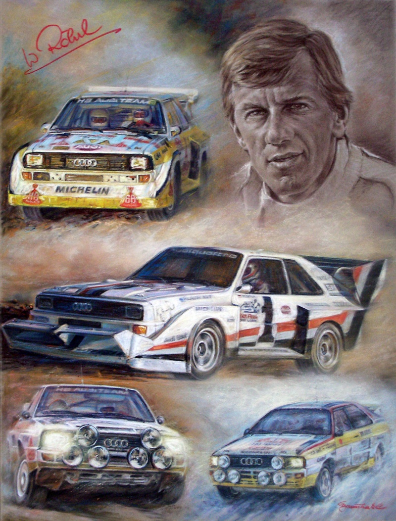 Walter Röhrl - Zyklus 'Audi Jahre 1'