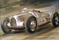 Auto Union Typ A, Hans Stuck, Grand Prix Monza 1934