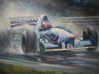 Michael Schumacher Benetton B194 Ford, Spa 1994