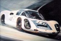 Porsche 910 #18 Jochen Neerpasch / Vic Elford