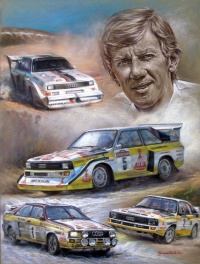 Walter Röhrl - Zyklus 'Audi Jahre 3'